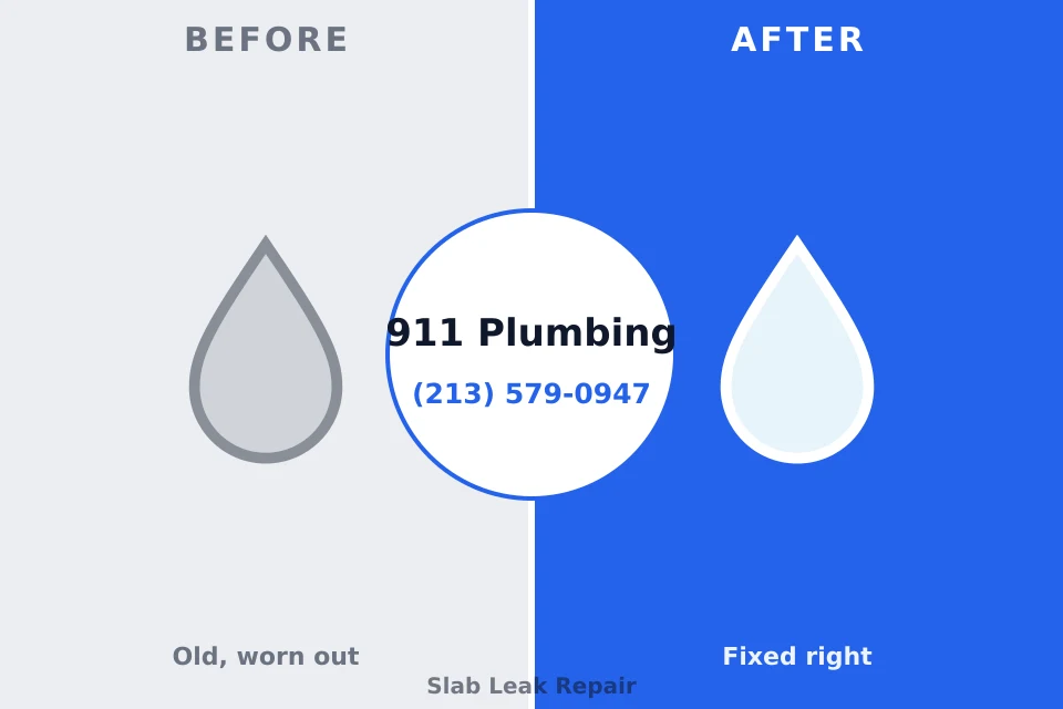 Before and after: plumbing company River Hills, WI